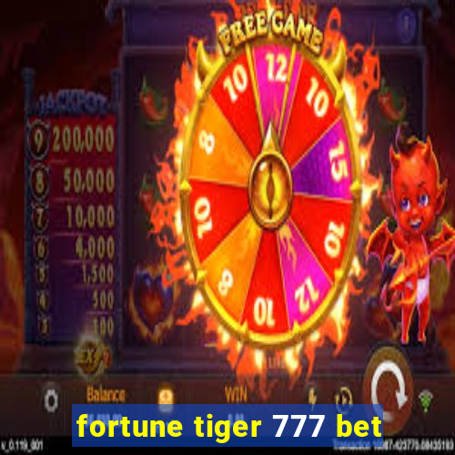 fortune tiger 777 bet